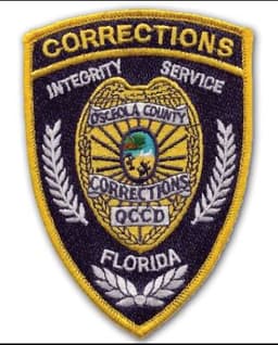 Osceola County Corrections Department Badge