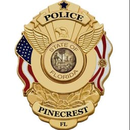 Pinecrest Police Department Badge