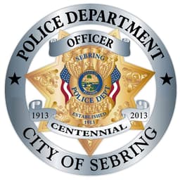 Sebring Police Department Badge