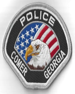 Comer Police Department Badge