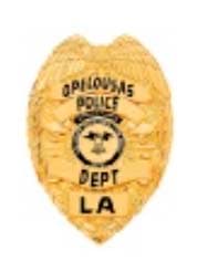 Opelousas Police Department Badge