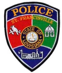 St. Francisville Police Department Badge