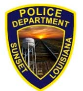 Sunset Police Department Badge