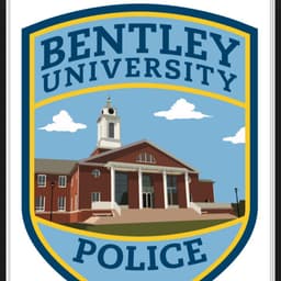 Bentley University Police Department Badge