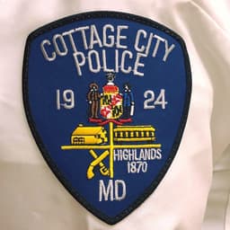 Cottage City Police Department Badge