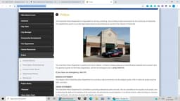 Grandville Police Department Badge