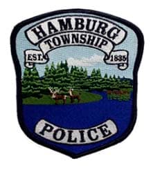 Hamburg Township Police Department Badge
