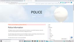 Lawrence Police Department Badge