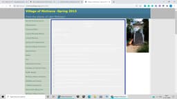 Michiana Police Department Badge