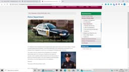 Mount Pleasant Police Department Badge