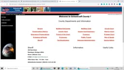 Schoolcraft County Sheriffs Office Badge