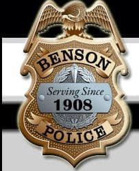Benson Police Department Badge