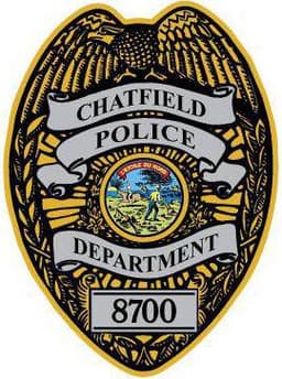 Chatfield Police Department Badge