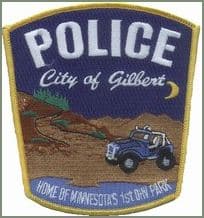 Gilbert Police Department Badge