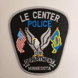 Le Center Police Department Badge
