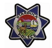 Starbuck Police Department Badge
