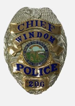 Windom Police Department Badge