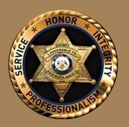Lauderdale County Sheriffs Office Badge