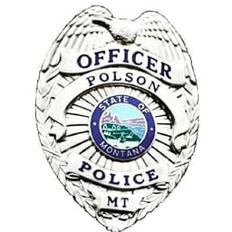 Polson Police Department Badge