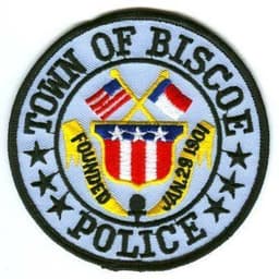 Biscoe Police Department Badge