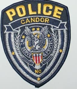 Candor Police Department Badge