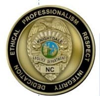 Knightdale Police Department Badge