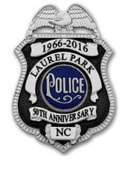 Laurel Park Police Department Badge