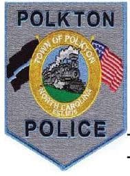 Polkton Police Department Badge