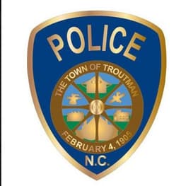 Troutman Police Department Badge