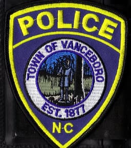 Vanceboro Police Department Badge