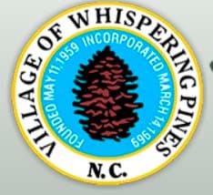 Whispering Pines Police Department Badge