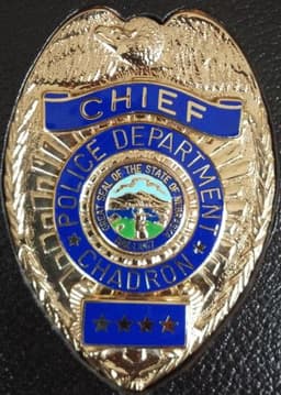 Chadron Police Department Badge