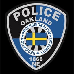 Oakland Police Department Badge