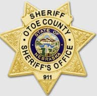 Otoe County Sheriffs Office Badge