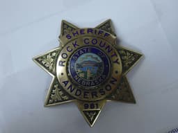 Rock County Sheriffs Office Badge