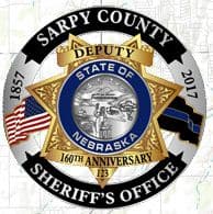 Sarpy County Sheriffs Department Badge