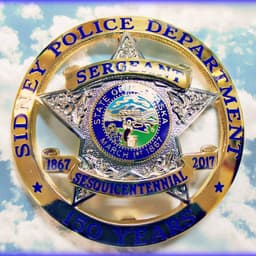 Sidney Police Department Badge