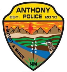 Anthony Police Department Badge