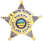Ashland County Sheriffs Office Badge