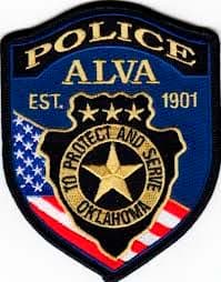 Alva Police Department Badge