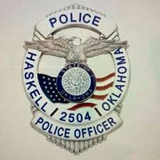 Haskell Police Department Badge
