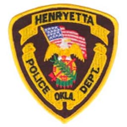 Henryetta Police Department Badge