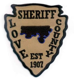 Love County Sheriffs Office Badge