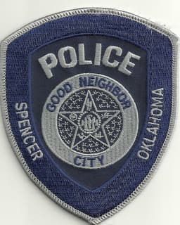 Spencer Police Department Badge