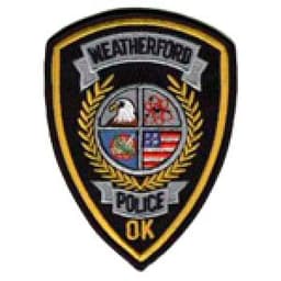 Weatherford Police Department Badge