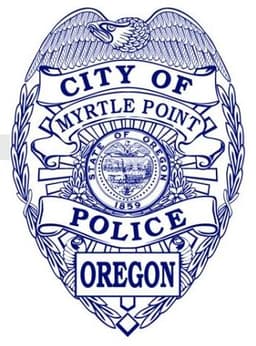 Myrtle Point Police Department Badge