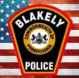 Blakely Borough Police Department Badge