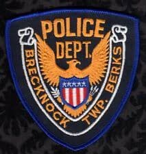 Brecknock Borough Police Department Badge