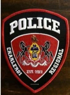 Charleroi Regional Police Department Badge