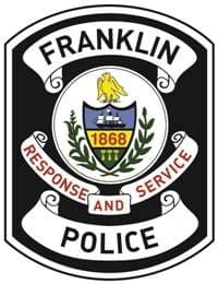 Franklin City Police Department Badge